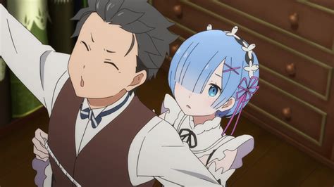 Image Subaru And Rem Re Zero Anime Bd 1png Re