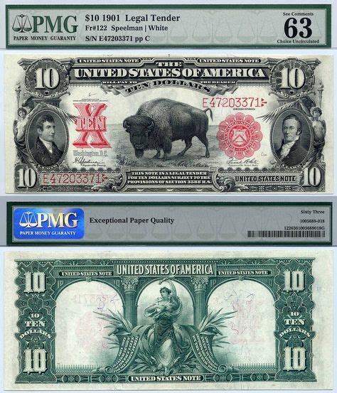 1910 Buffalo Ten Dollar Bill