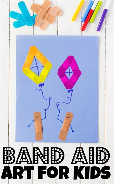 🩹 Outrageously Fun Easy Band Aid Art For Kids