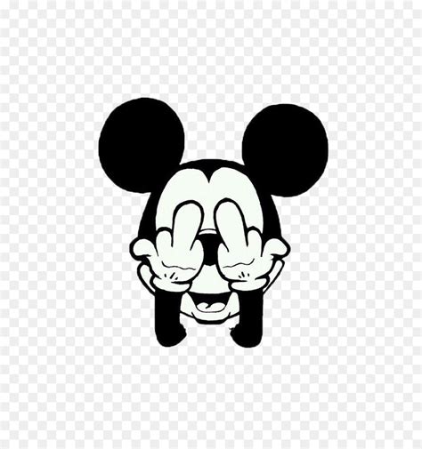 Bikerstuffus mickey mouse with middle fingers window sticker toolbox sticker helmet sticker hard hat sticker. Free Mickey With Sunglasses Silhouette, Download Free Clip ...