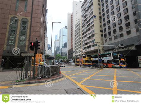 Causeway Bay Street View In Hong Kong Editorial Stock Image Image Of