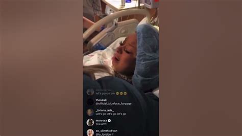 Chriseanrock Gives Birth On Ig Live While Blueface Is Supposedly In