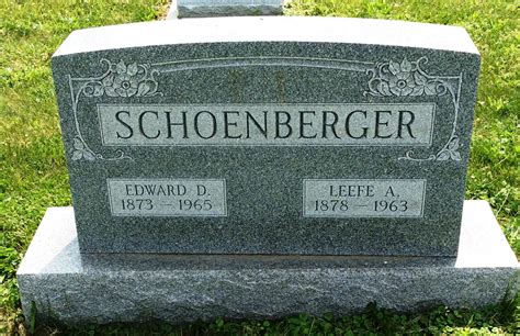 Edward D Schoenberger 1873 1965 Find A Grave Memorial