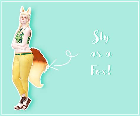 Ts4 Rip 65 Toskami Sly As A Fox As Ar Sims Sims 4 The Sims