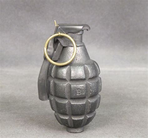 Us Wwi Mk 1 Pineapple Hand Grenade International Military Antiques