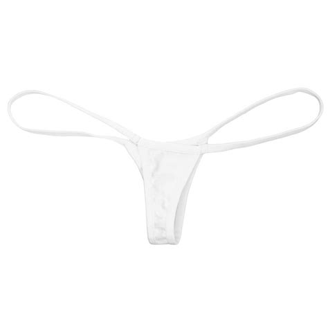 Women T Back Panties Low Rise G String Underwear Sexy Mini Briefs Micro