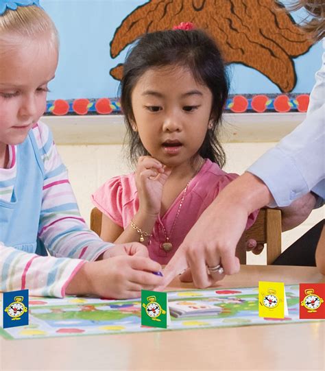 Carson Dellosa What Time Is It Judy Clock Board Game Set—on The Farm