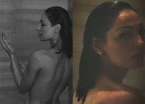 Anna Tatangelo nuda sotto la doccia lo scatto è super hot Gossip a go go