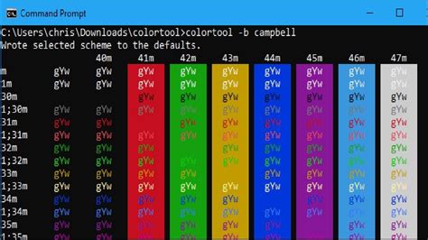 How To Customize Your Command Prompts Color Scheme With Microsofts