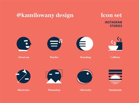Personal Branding Icon Set By Kamil Sypień On Dribbble