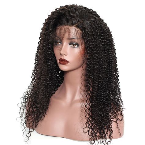 Kinky Curly Wig Pre Plucked 13x6 Lace Front Wig 150 Density Brazilian