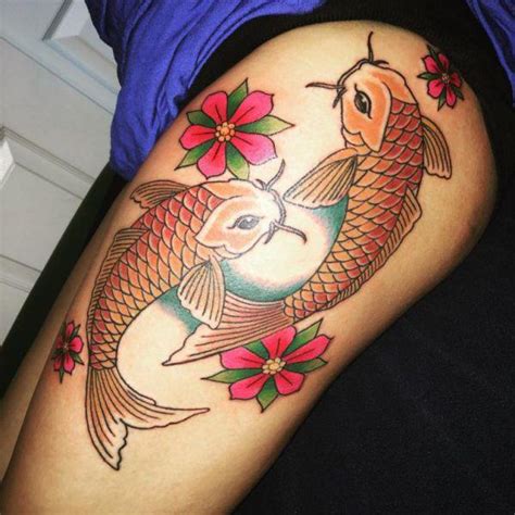 The koi fish is a symbol with extremely deep meaning for those who choose it as part of their body art. Japanese Koi Fish Tattoo Designs For Men & Women With Meaning