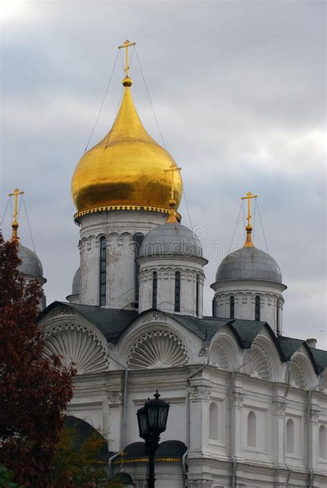 Moscow Kremlin Archtecture Archangels Cathedral Stock Image Image
