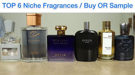 TOP 6 NICHE FRAGRANCES BUY OR SAMPLE - YouTube