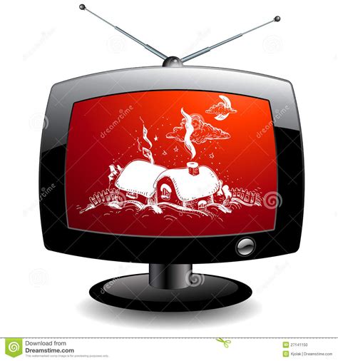 Get inspired by our community of talented artists. TV icon stock vector. Illustration of festival, television ...