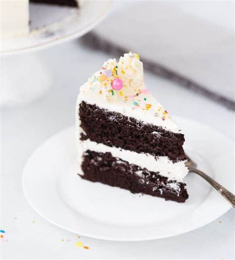 Chocolate Cake With Vanilla Buttercream A Classic Twist Sweets Recipes Baking Recipes Cake
