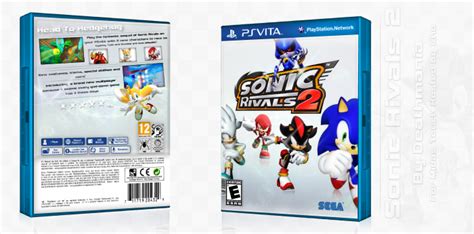 Sonic Rivals 2 Playstation Vita Box Art Cover By Deathmania