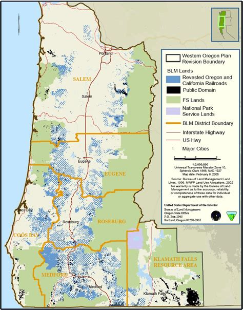 Blm Land Map Oregon