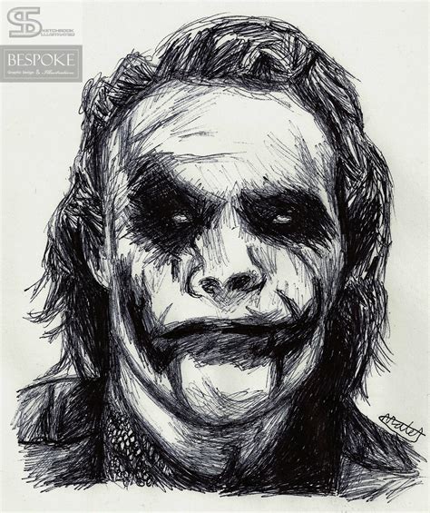 The Joker Drawing
