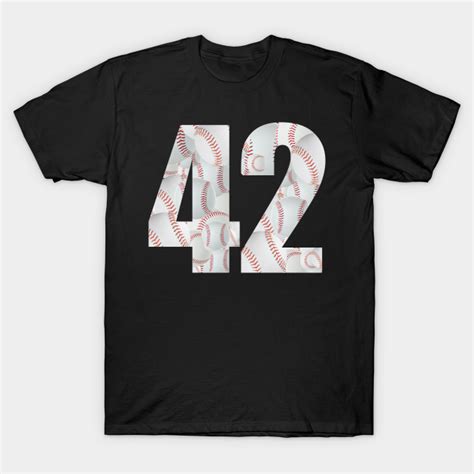 Baseball Number 42 Forty Two Lucky Favorite Jersey Number Jackie