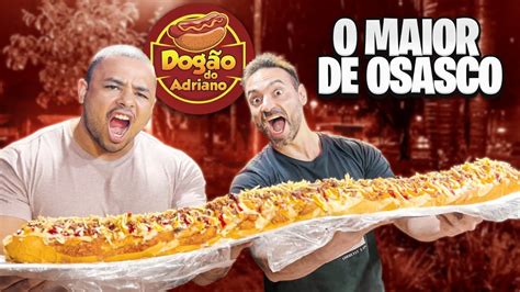 O Maior Hot Dog De Osasco Desafio Com Corbuccieats Youtube
