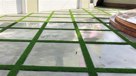 Another Amazing Turf Transformation To A Driveway Youtube