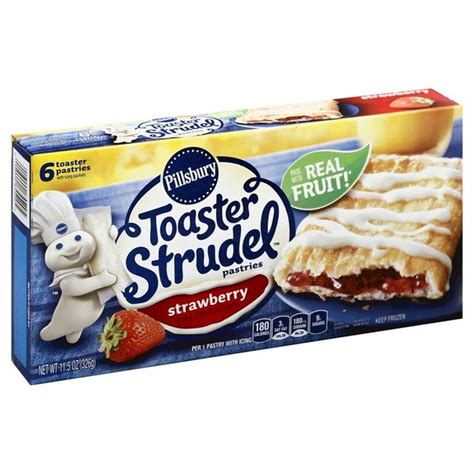 Pillsbury Toaster Strudel Strawberry Toaster Pastries 115 Oz Instacart