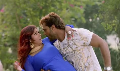 Bhojpuri Hot Couple Khesari Lal Yadav And Priyanka Singhs Latest Song Lagawe Boro Plus