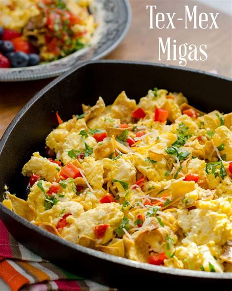 While you can make a quick version by starting with canned beans, cooking the beans from scratch results in much more flavorful dish. Tex-Mex Migas | Recipe | Food recipes, Mexican food ...