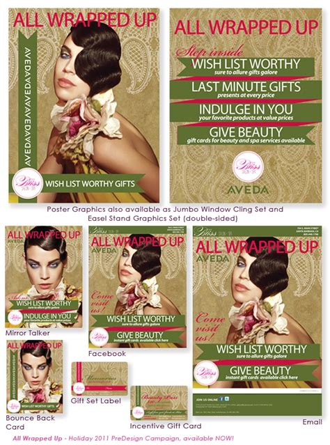holiday ready to wear salon campaign salon promotions spa services holiday ready