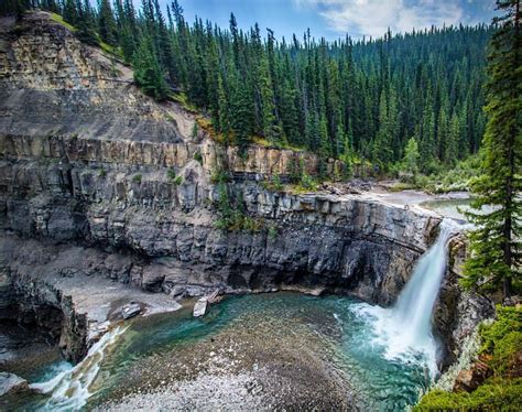 Crescent Falls Alberta Canada Instagram Waterfall Photography