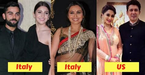 Bollywood Celebrities Who Chose To Get Married Outside India Roots Media
