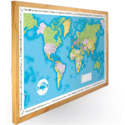 World Traveller Map World Map Ts