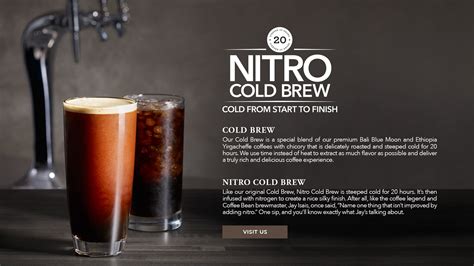 For nitro cold brew, starbucks baristas infuse nitrogen into the beverage to give it a carbonated, creamy texture. Image result for nitro cold brew | Nitro cold brew, Cold ...