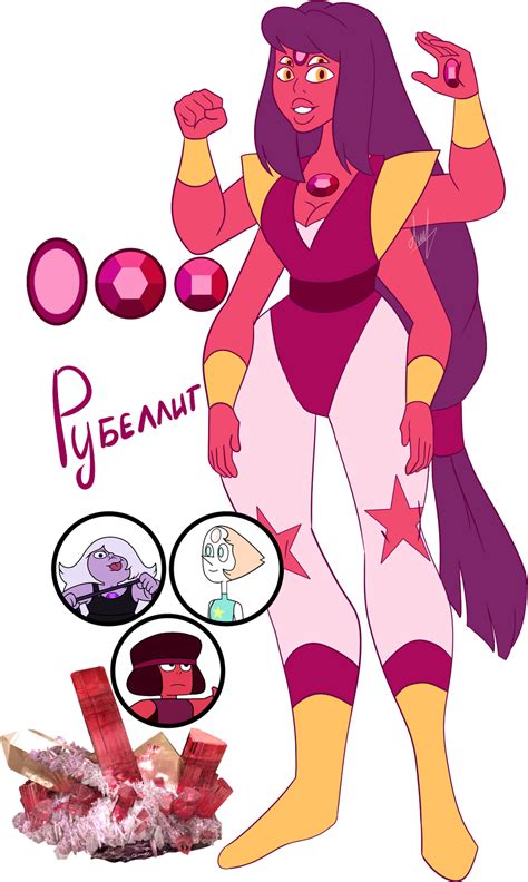 Steven Universe Fan Fusion Rubellite By Pancake222 On Deviantart