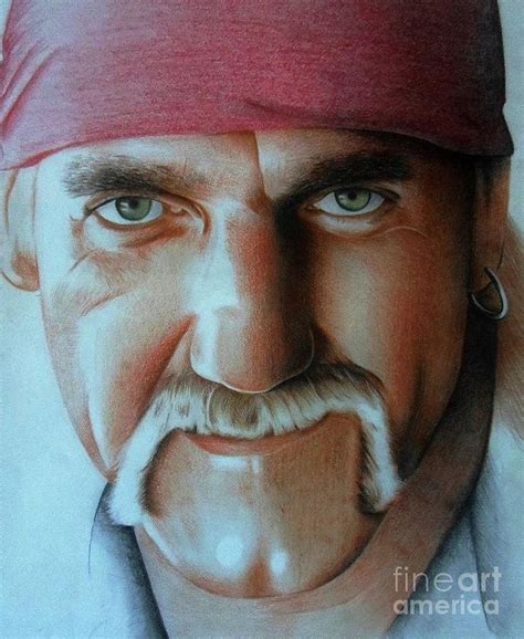 Hulk Hogan Drawing By William McKay Pixels