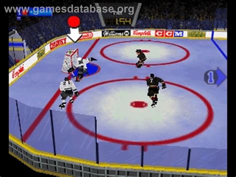 Wayne Gretzky S 3D Hockey Nintendo N64 Artwork In Game