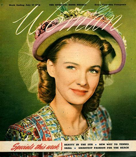 1940s Uk Woman Magazine Cover By The Advertising Archives Women