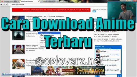This wikihow teaches you how to download a youtube video's subtitles. Cara Download Anime Subtitle Indonesia @oploverz.in - YouTube