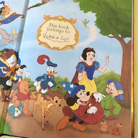 Vintage 1990s Walt Disney Movie Books Set Of 7 Vintage Disney Book