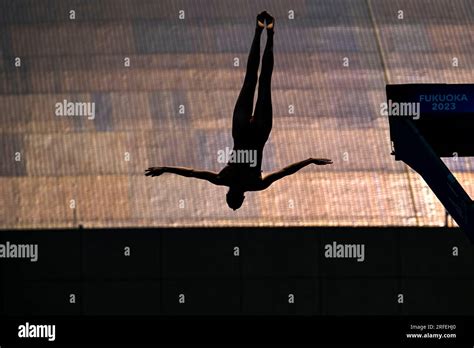 Jessica Macaulay Of Canada Competes In The High Diving 20m Women During