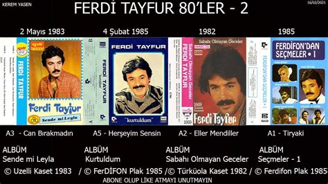Ferdi Tayfur 80 Ler 2 YouTube
