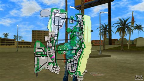 Map In Game For Gta Vice City