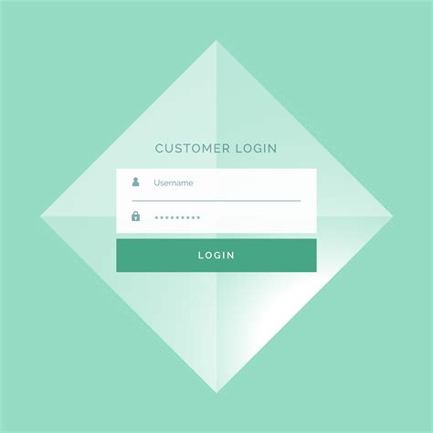 Awesome Login Form Template Design Background Download Free Vector