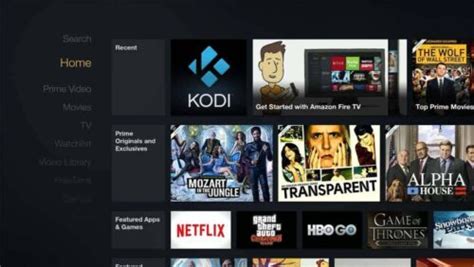 Create Kodi Shortcut On Amazon Fire Tv Home Screen Shb