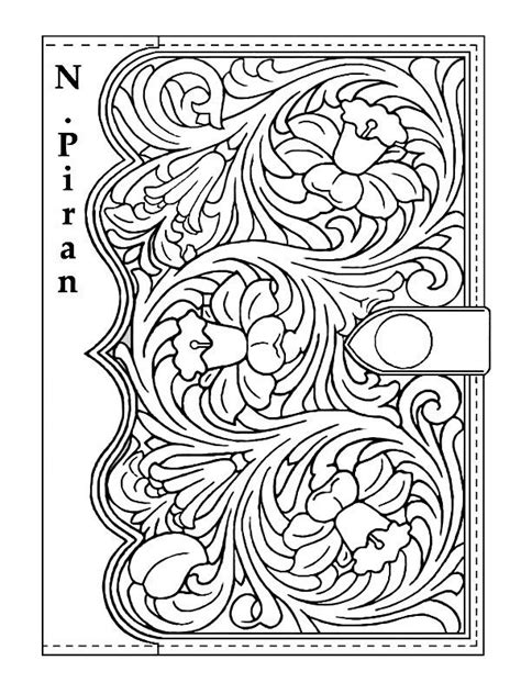 A wide variety of leather carving patterns options are. Letter Template Leather Carving - Full 26 alphabet Leather ...