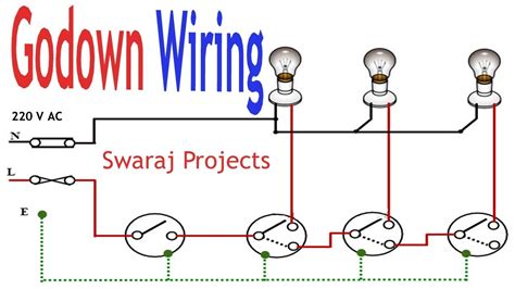 Godown wiring uses to operate lamps loads in a sequential manner where only one load operates godown wiring connection godown wiring practical godown wiring diagram godown wiring. Godown Wiring Diagram 5 Lamps - Schematic And Wiring Diagram Of Go Down Wiring Electrical ...