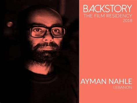 ayman nahle the film residency goethe institut libanon