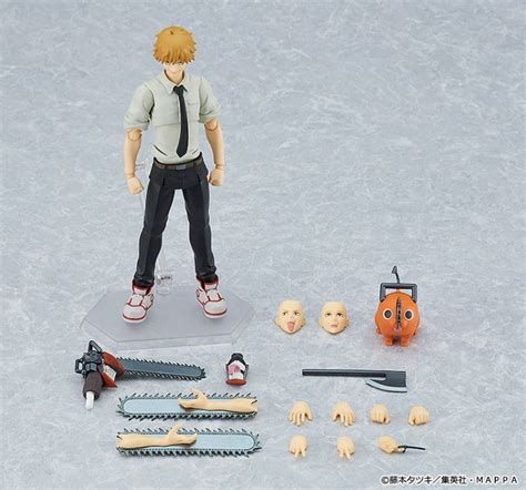 Denji From Chainsaw Manfigma Line Up Full Action 15 Cm Tallcomes With