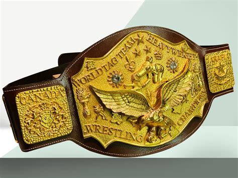 Nwa World Tag Team Championship Belt 1950 Professional Etsy